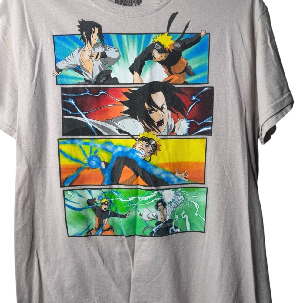 Ripple Junction Naruto Shippuden Gray T-Shirt